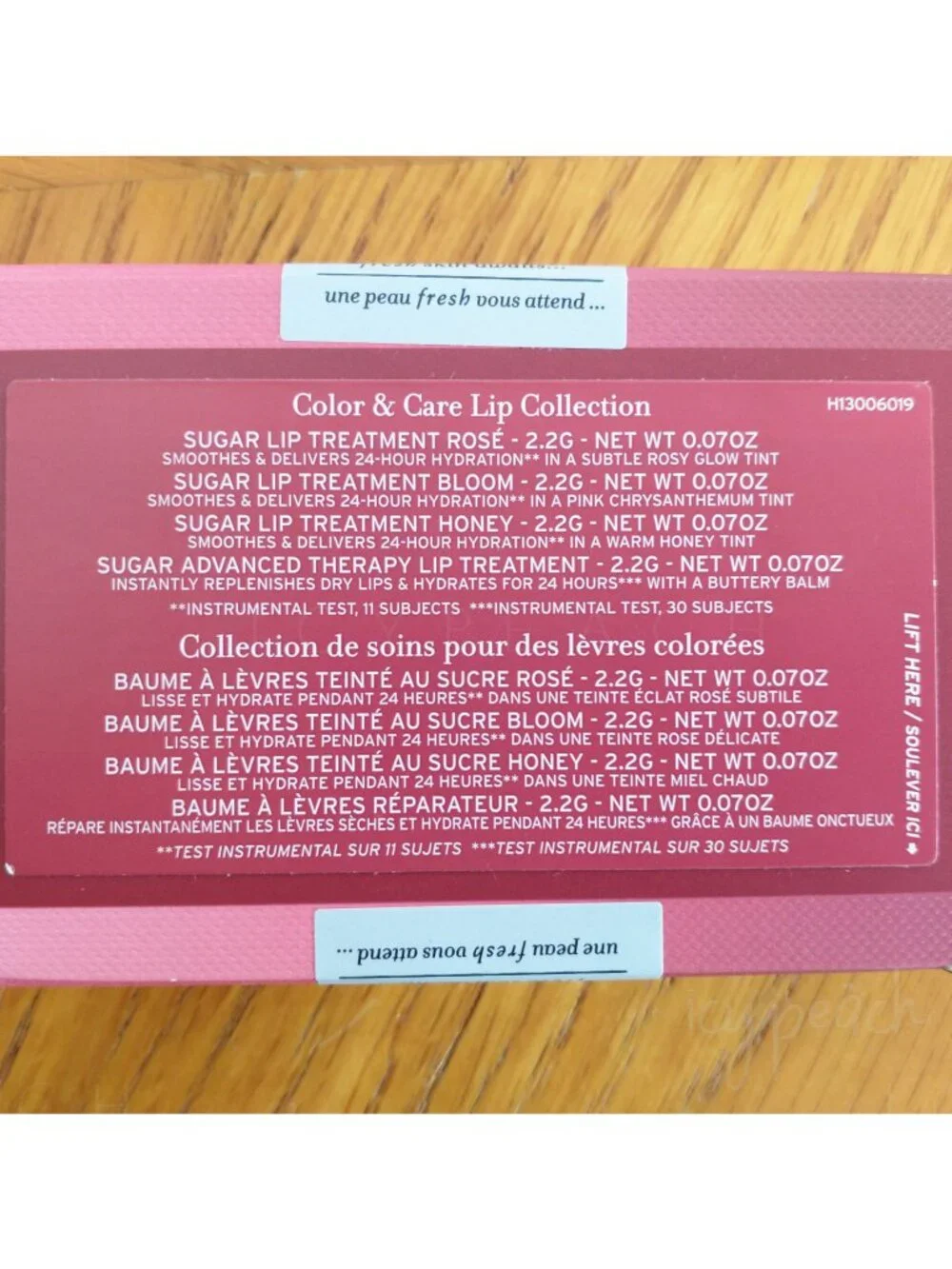 Fresh Color & Care Lip Collection New Tinted Balm Advanced Therapy Lip Treatment
